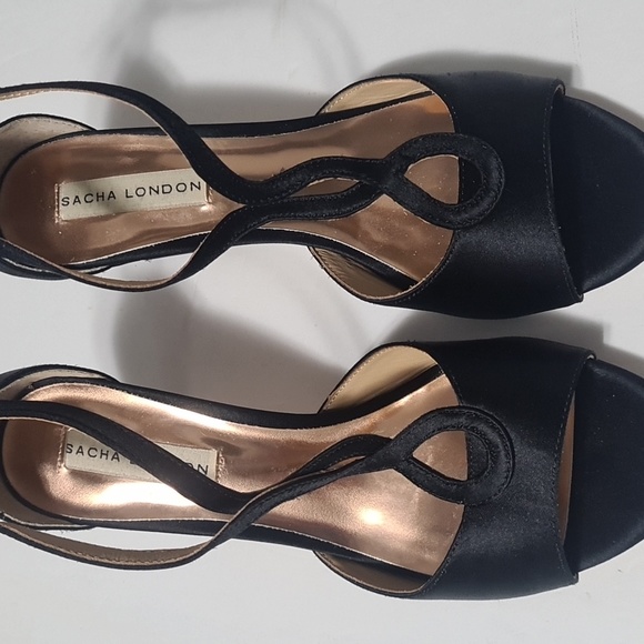 Sacha London Kyna Black Dressy Shoes Ladies Size 7 - Picture 2 of 9